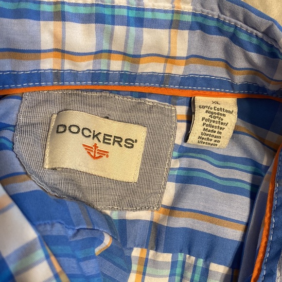 Men’s Dockers button down short sleeve shirt - Picture 6 of 6